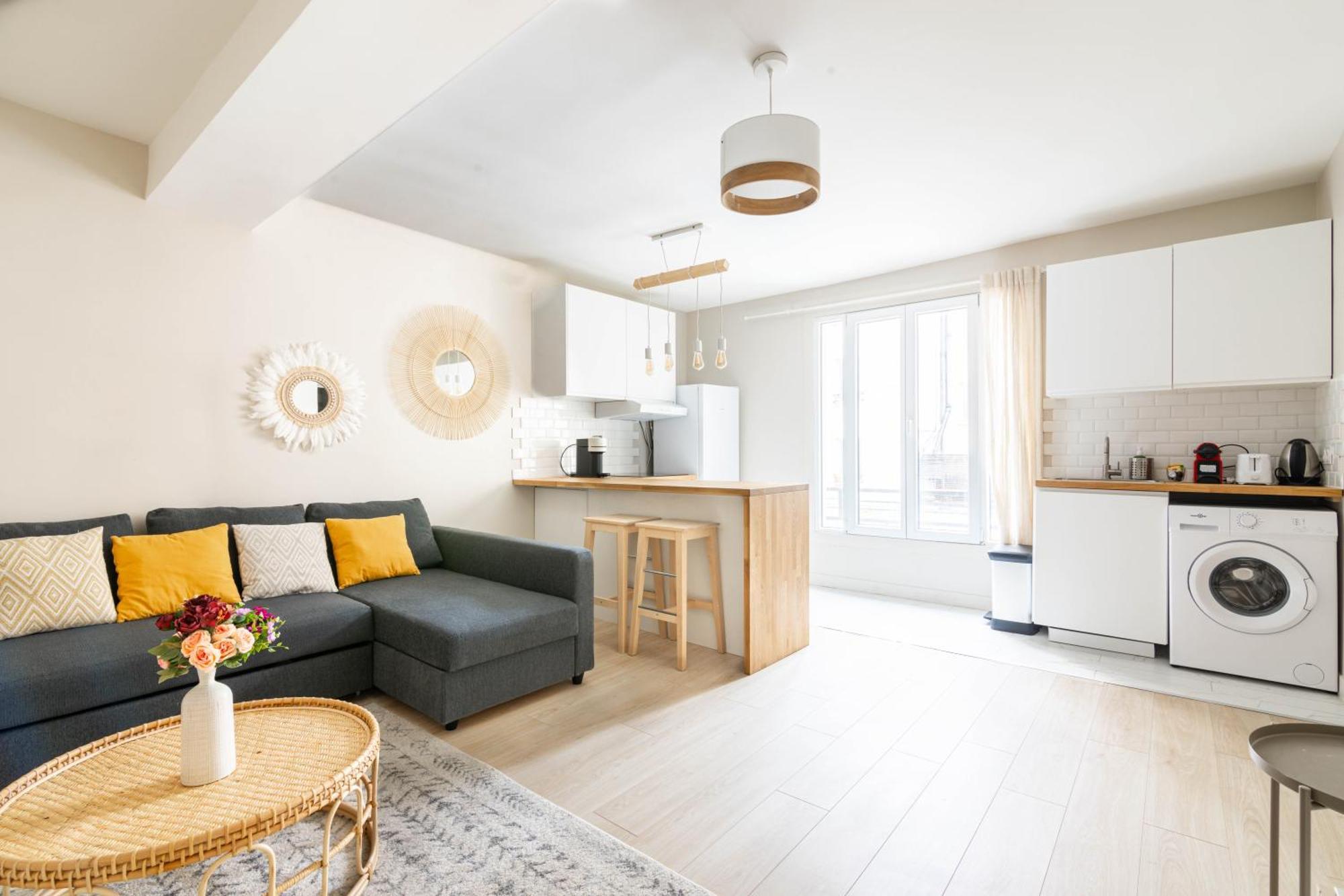 Luxurious 1 Bedroom Quartier De La Bastille Free Netflix Paris Eksteriør bilde
